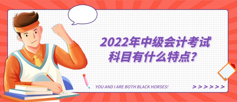 2022年中級(jí)會(huì)計(jì)考試科目有什么特點(diǎn)？